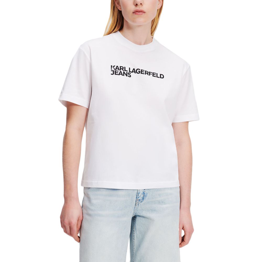 KARL LAGERFELD REGULAR SSLV TEE 241J1714 1