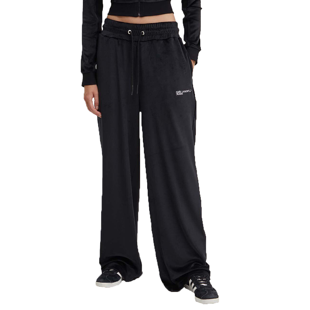 KARL LAGERFELD KLJ RELAXED VELOUR SWEAT PANT 245J1001 1