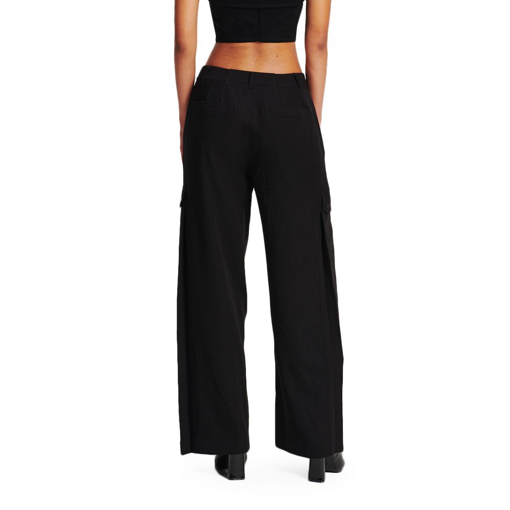 KARL LAGERFELD KLJ PLEATED CARGO PANT 245J1002 2