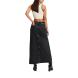 KARL LAGERFELD HR SHANK DENIM MAXI SKIRT 245J1202 2