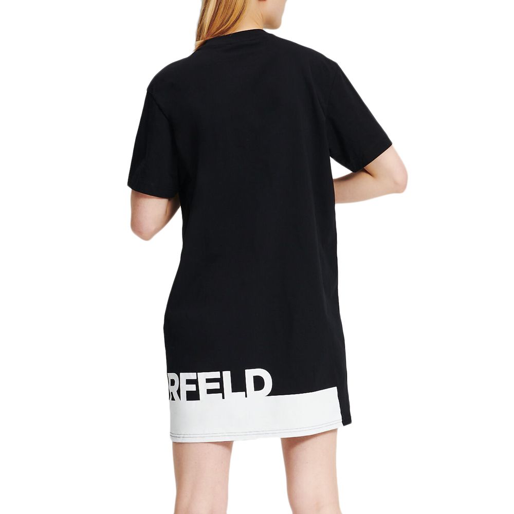 KARL LAGERFELD KLJ REGULAR LOGO TEE DRESS 245J1311 2