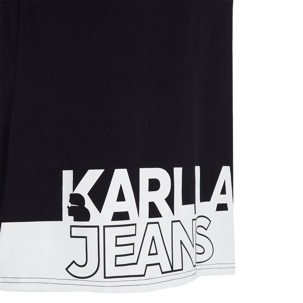 KARL LAGERFELD KLJ REGULAR LOGO TEE DRESS 245J1311 4