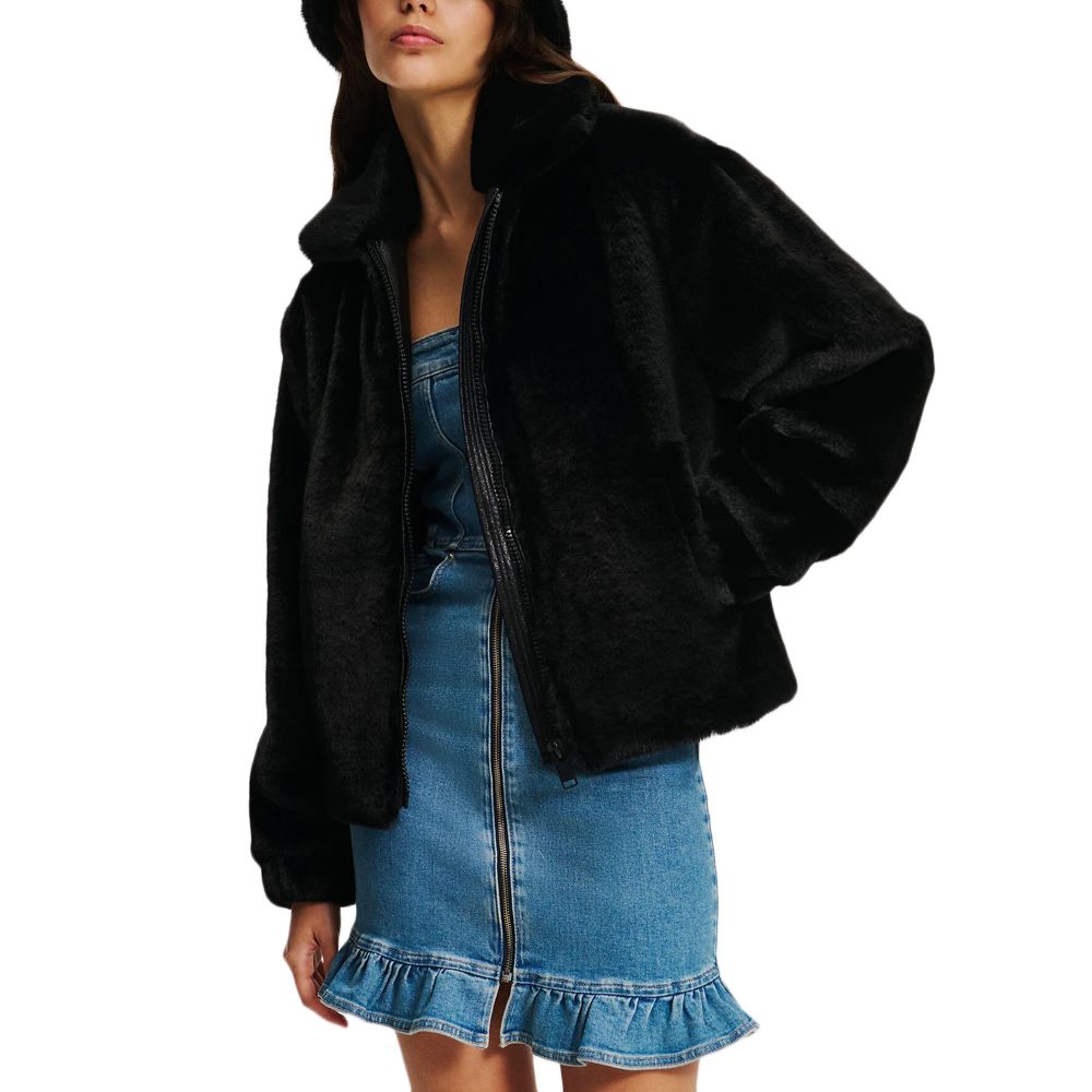 KARL LAGERFELD FAUX FUR JACKET 246J1505 2