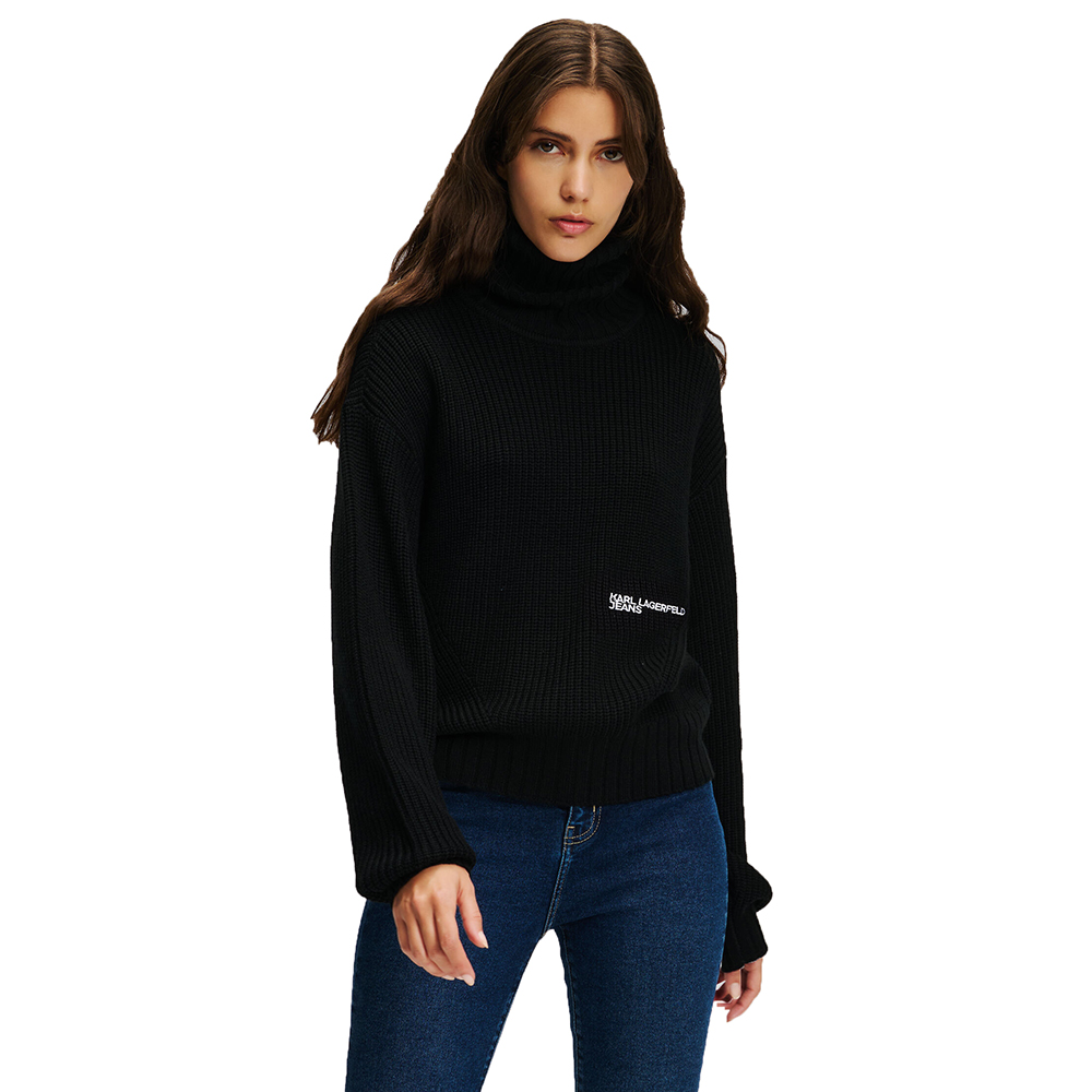 KARL LAGERFELD KLJ OVERSIZED ROLLNECK SWEATER 246J2003 1