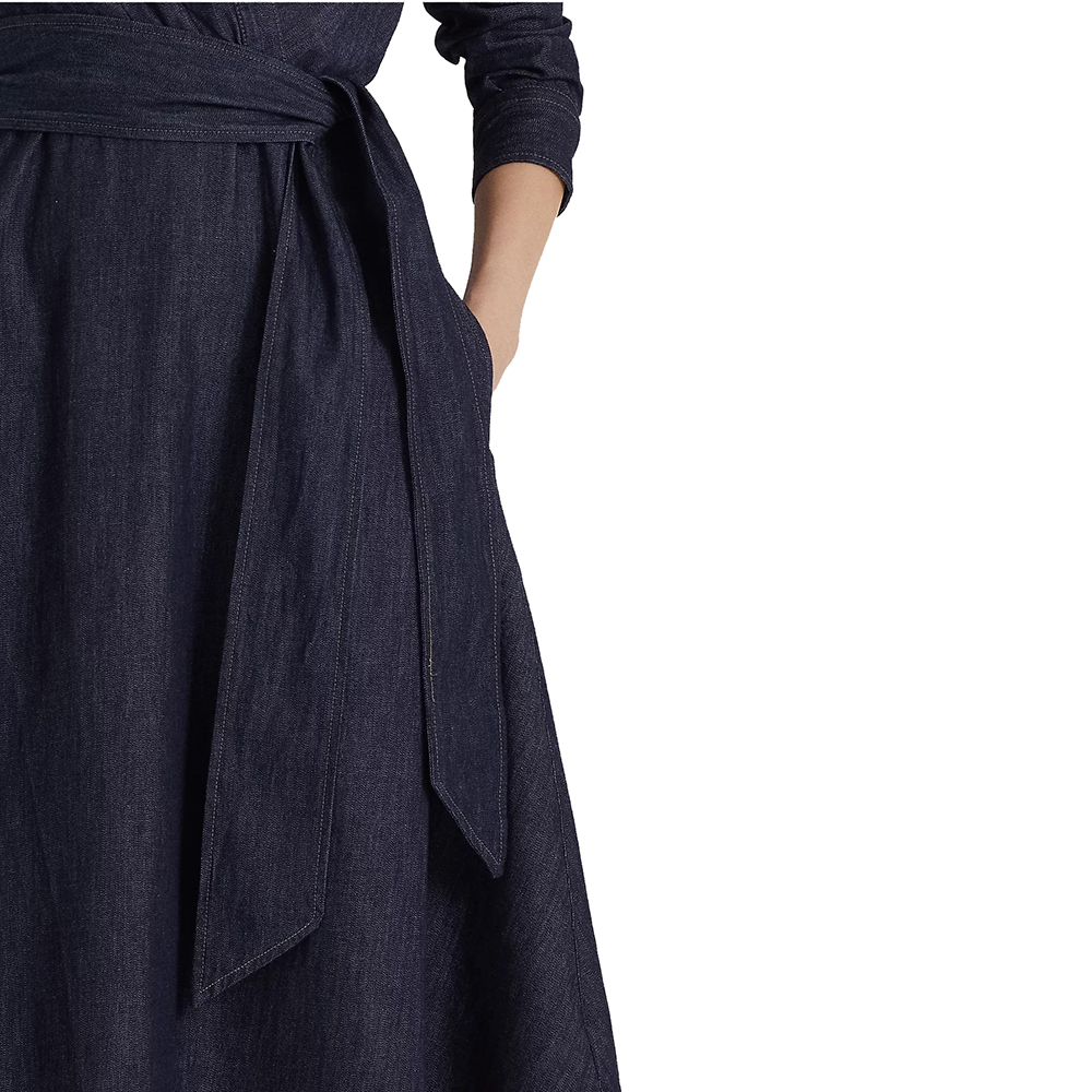 LAUREN RALPH LAUREN ROWELLA-LONG SLEEVE-DAY DRESS 250881851001 3