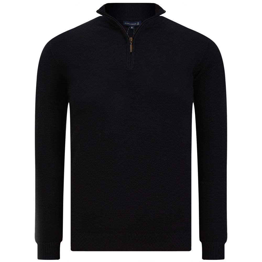 EXPLORER Honeybee crew neck zip 2511102006 1