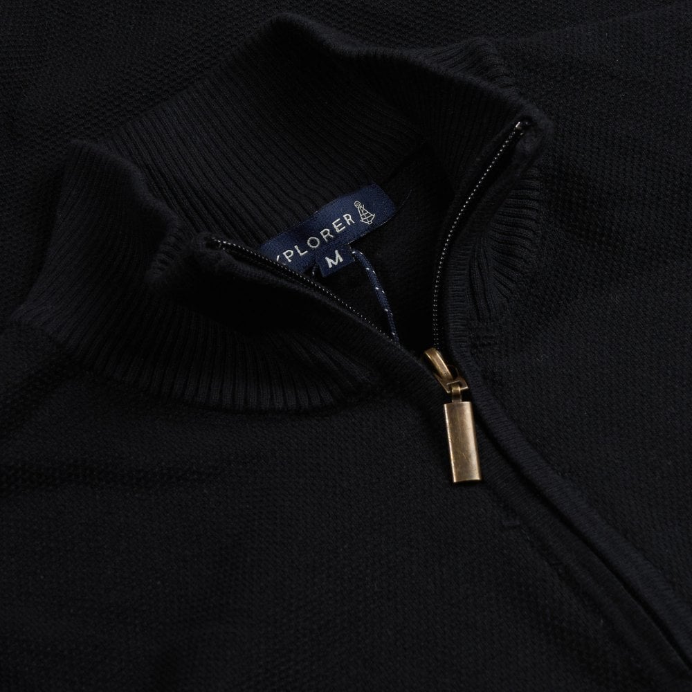 EXPLORER Honeybee crew neck zip 2511102006 2