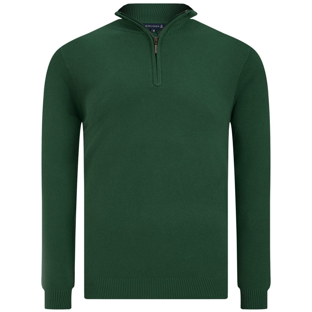 EXPLORER Honeybee crew neck zip 2511102006 1