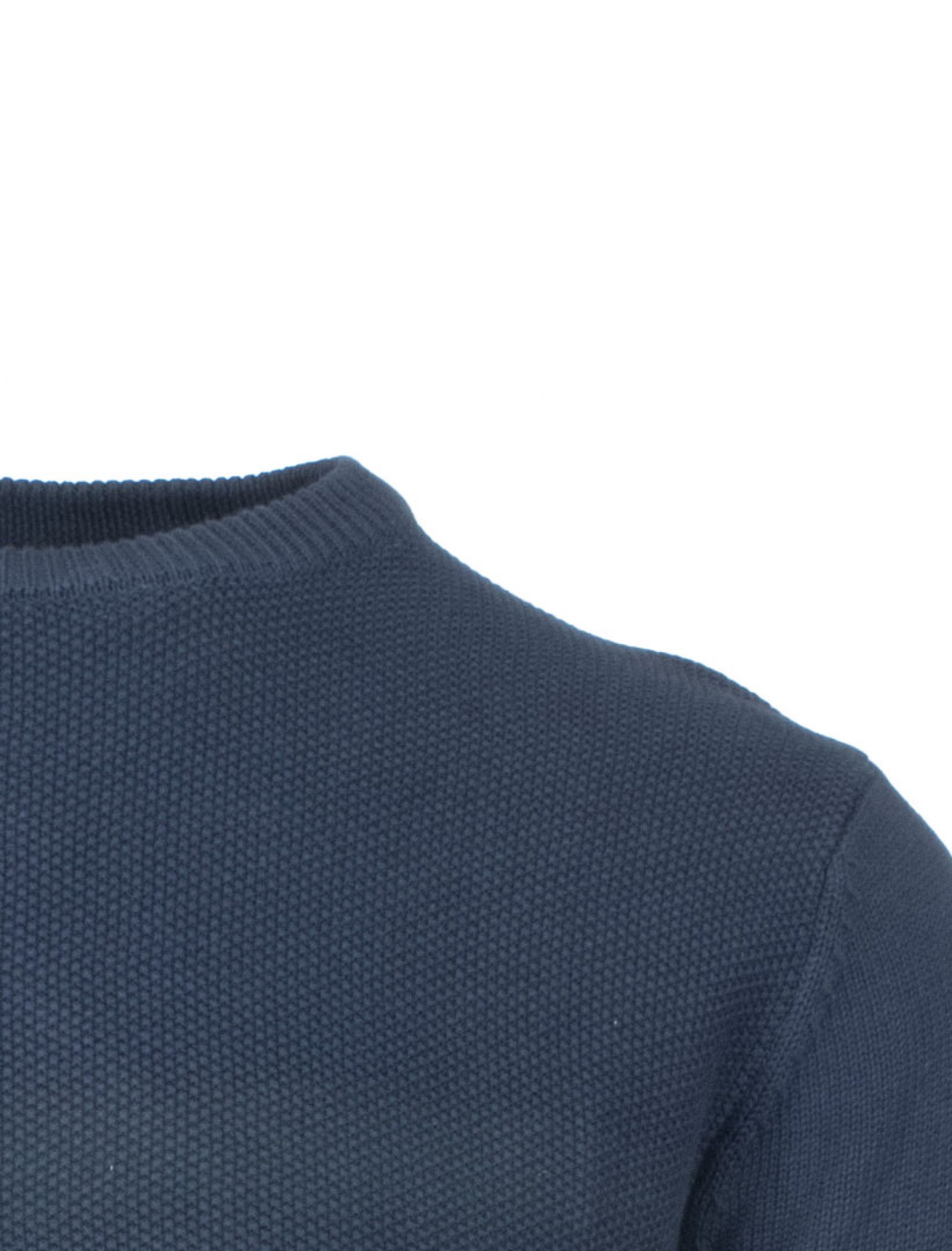 EXPLORER Πλεκτή μπλούζα round neck 2511102019 3