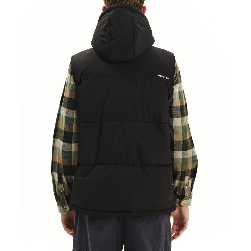 EMERSON Men's Puffer Vest w/ Detachable Hood 252.EM10.77 2
