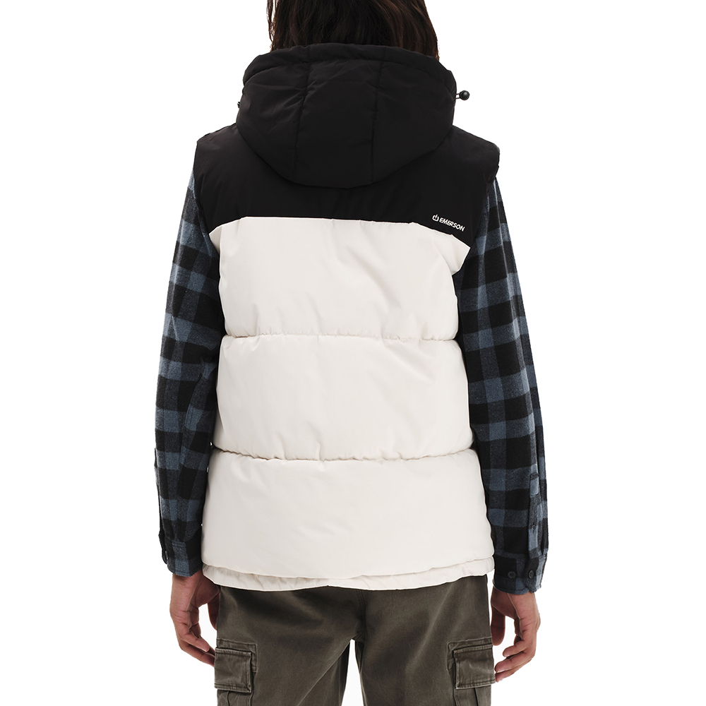 EMERSON Men's Puffer Vest w/ Detachable Hood 252.EM10.77 2