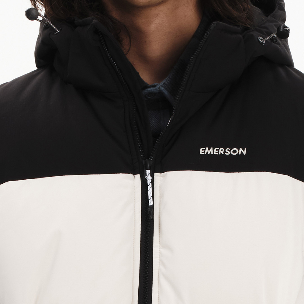 EMERSON Men's Puffer Vest w/ Detachable Hood 252.EM10.77 3