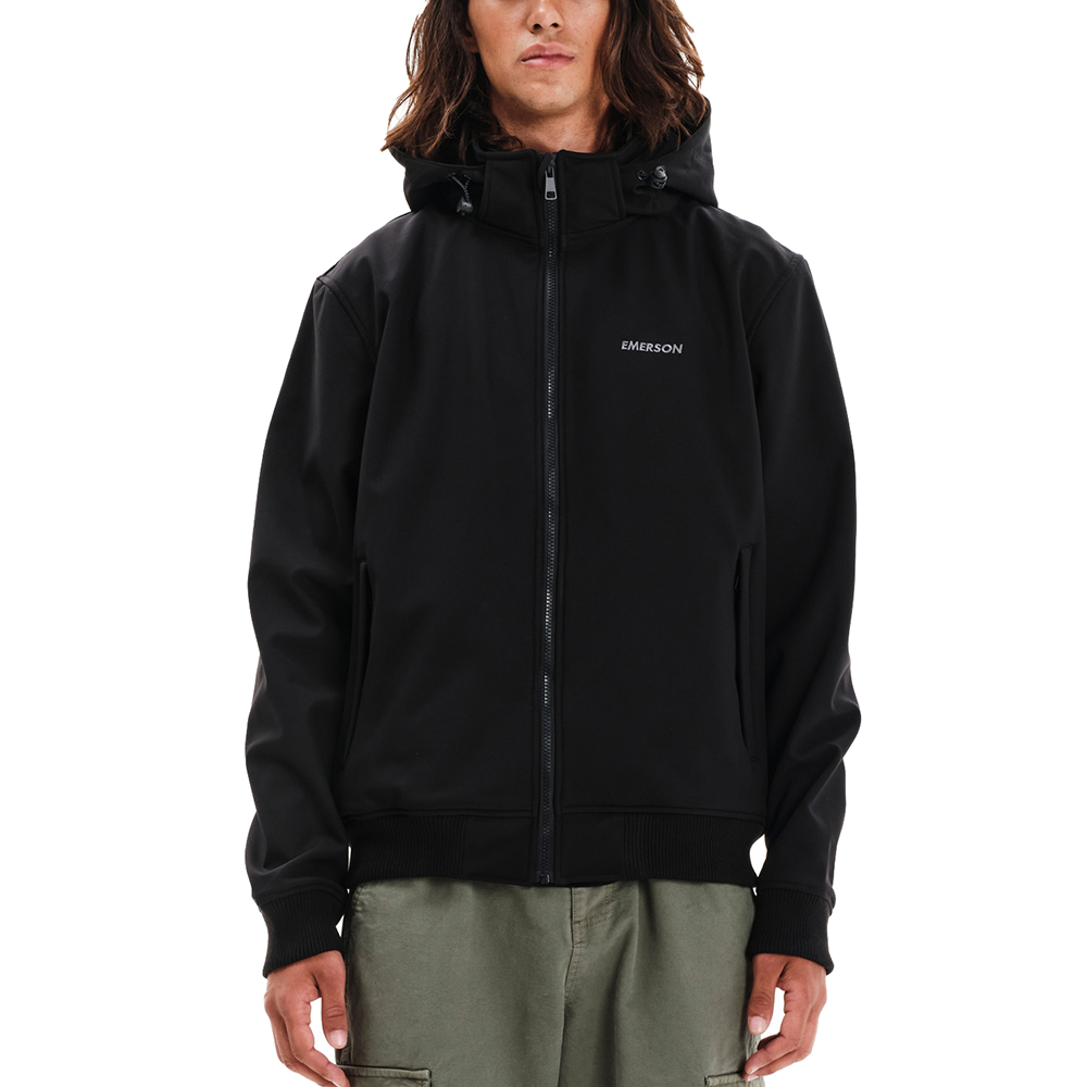 EMERSON Men's Bonded Bomber Jckt w/ Det/ble Hood 252.EM11.08 1