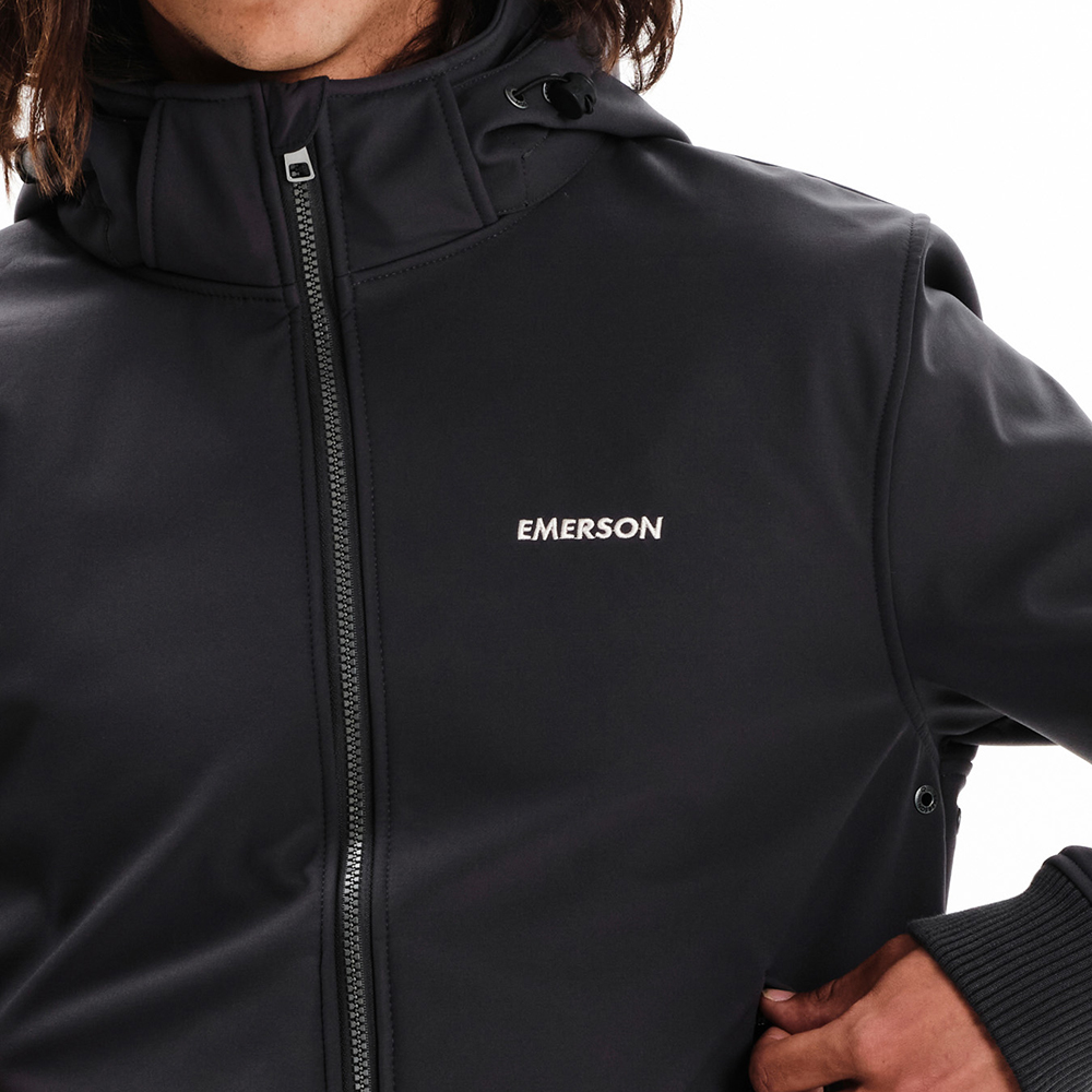 EMERSON Men's Bonded Bomber Jckt w/ Det/ble Hood 252.EM11.08 3