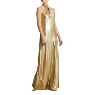 RALPH LAUREN SILKY MTLC CHIFFON-WVN-DRESSES 253P13985