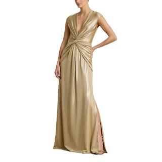 RALPH LAUREN METALLIC JERSEY - R-KNT-DRESSES 253P13998