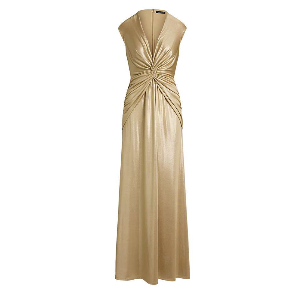 RALPH LAUREN METALLIC JERSEY - R-KNT-DRESSES 253P13998 4