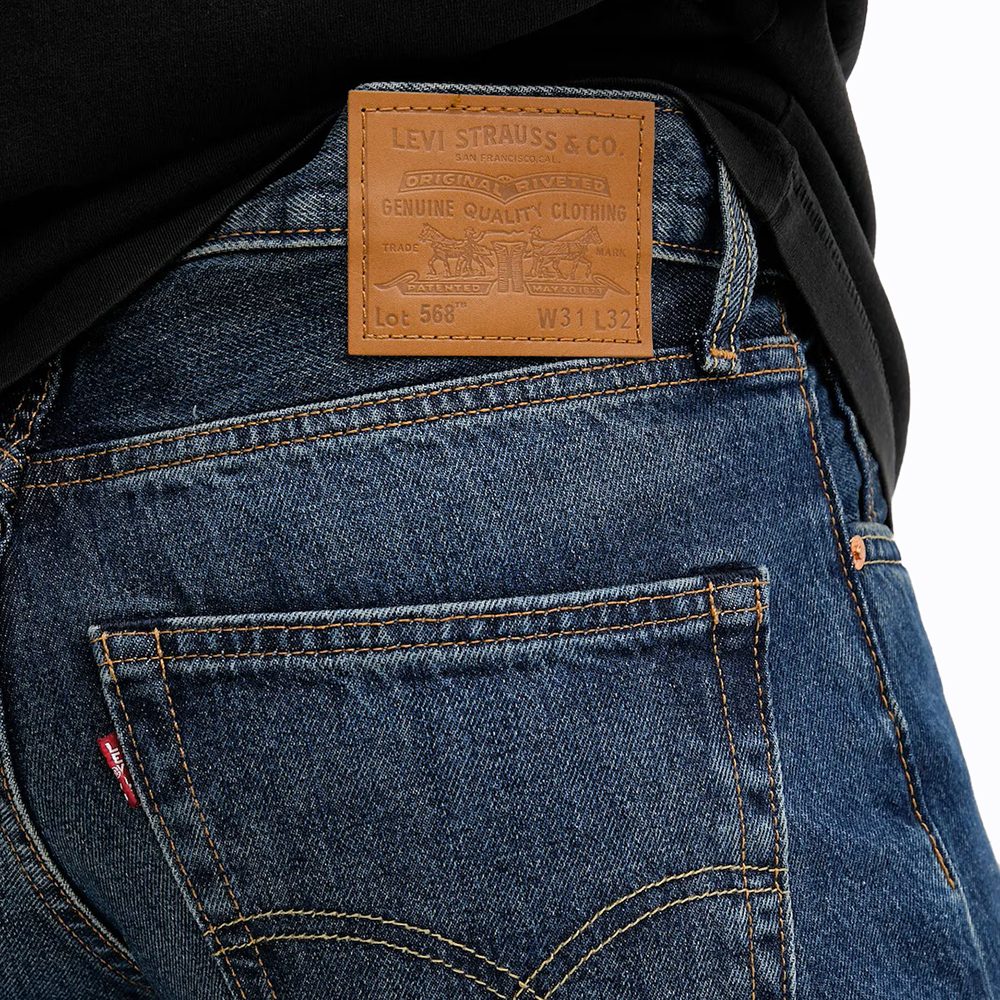 LEVI'S 568 STAY LOOSE LIGHT INDIGO - WORN IN 29037 3