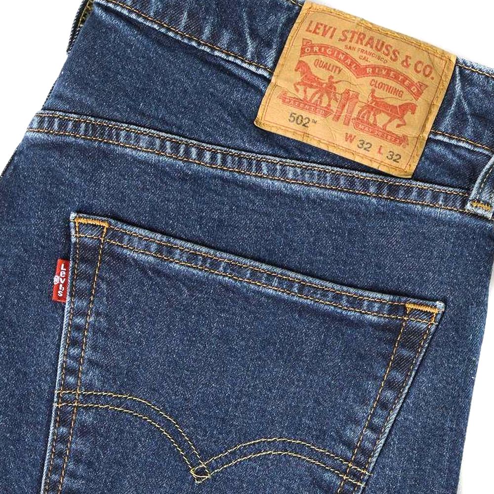 LEVI'S 502 TAPER STONEWASH STRETCH T2 29507 5