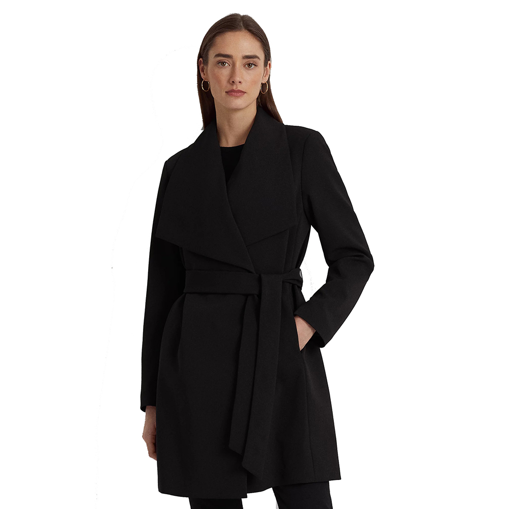 LAUREN RALPH LAUREN DRPE FNT CRP-LINED-COAT 297918614001 1