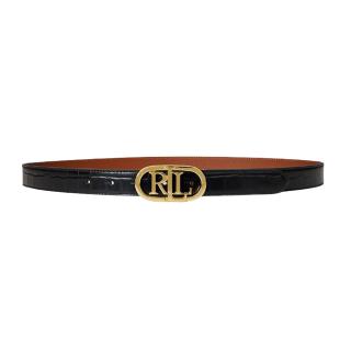 LAUREN RALPH LAUREN OVAL REV 25-BELT-SKINNY 412942269005