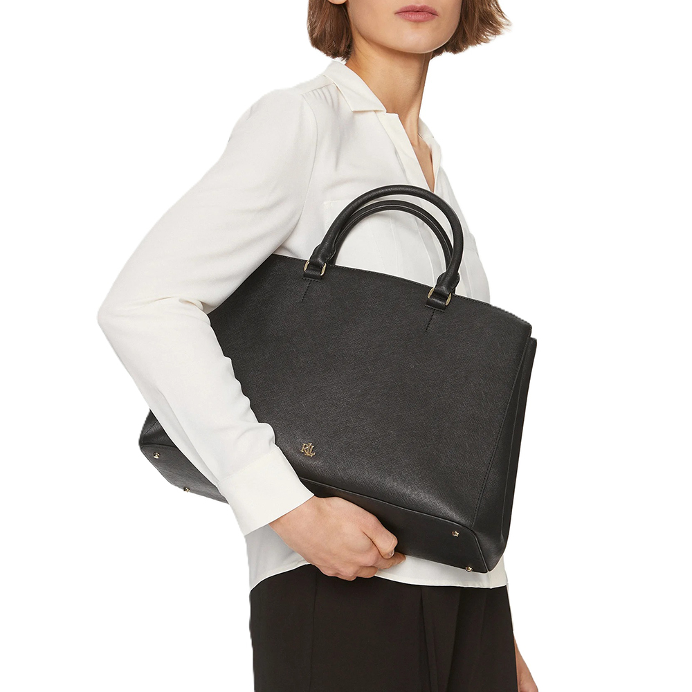 RALPH LAUREN HANNA 37-SATCHEL-LARGE 431898556005 5