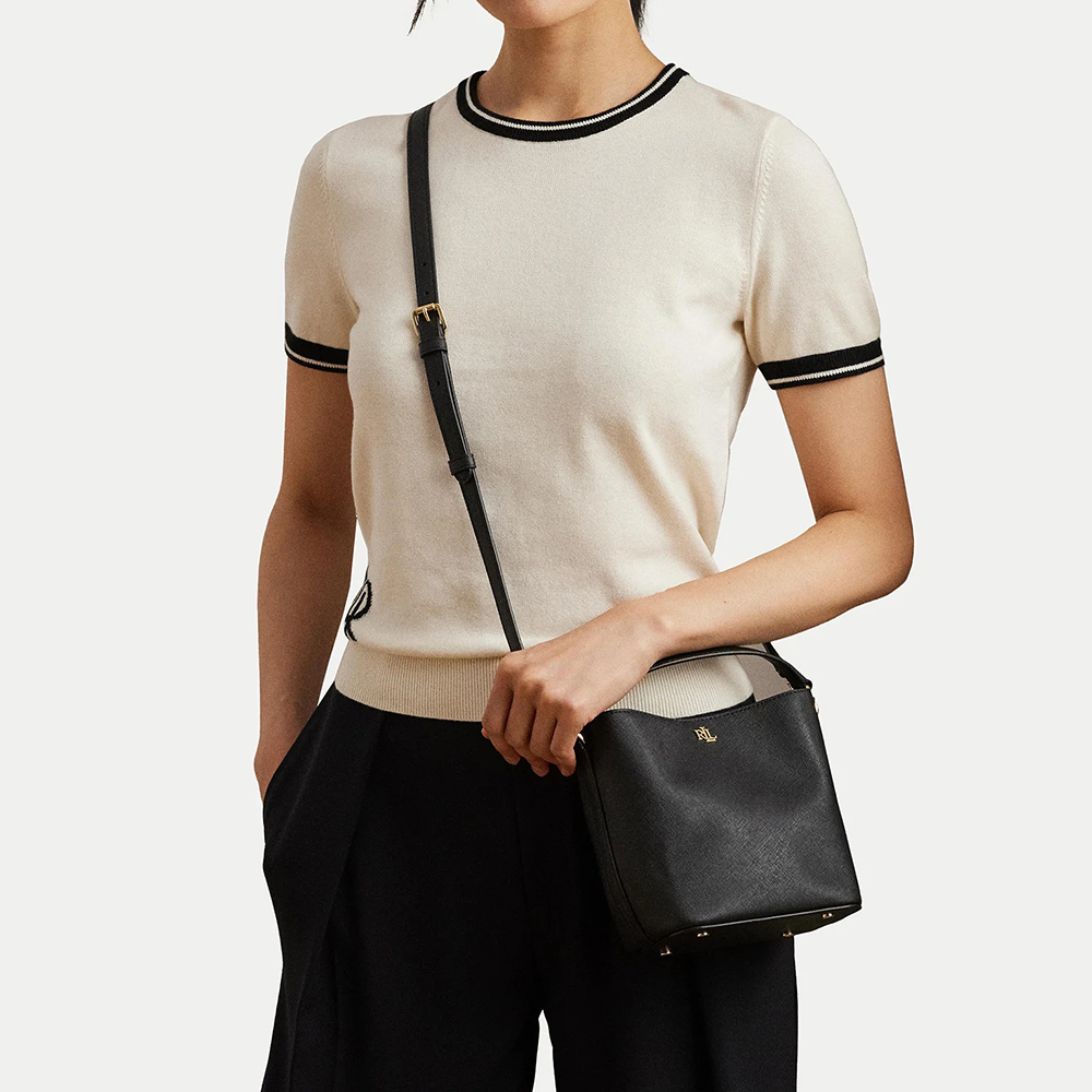 RALPH LAUREN REESE SM BKT-BUCKET BAG-SMALL 431969365001 5