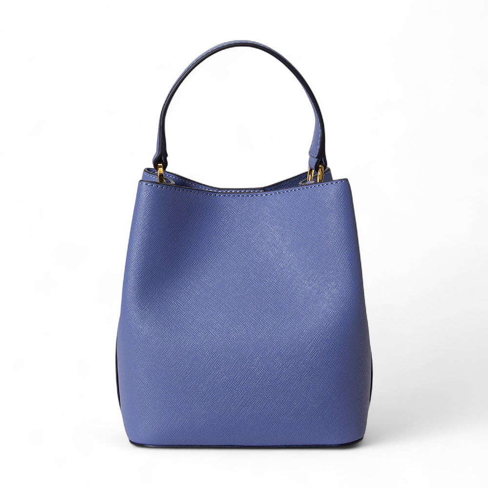 RALPH LAUREN CROSSHATCH LEATHER-REESE SM BKT-BUB-SMA 431969365017 2