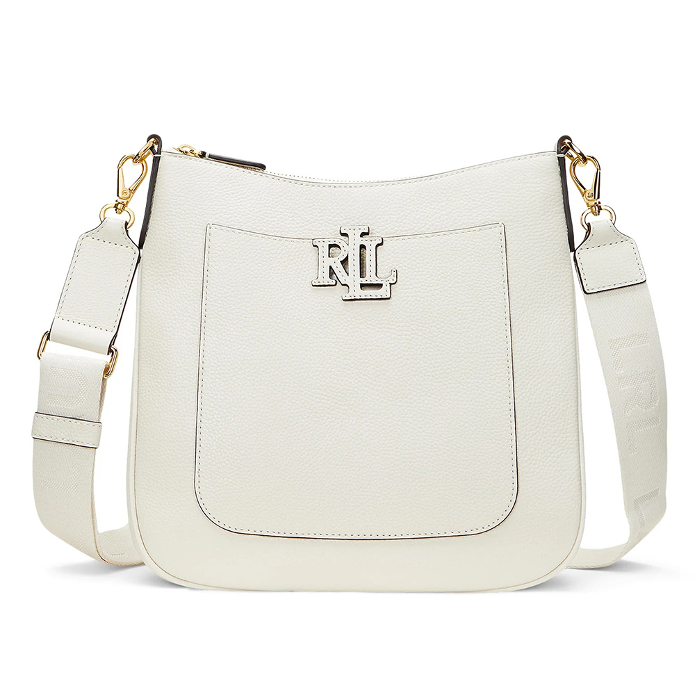 RALPH LAUREN PEBBLED LTHR/WEB-CAMERYN 27-CXB-LRG 431970152005 1