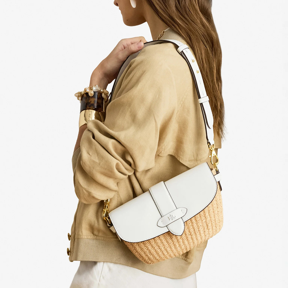 RALPH LAUREN WVN STRAW/NTRL SMTH-LYNDEN-SBA-SMA 431P10158002 5
