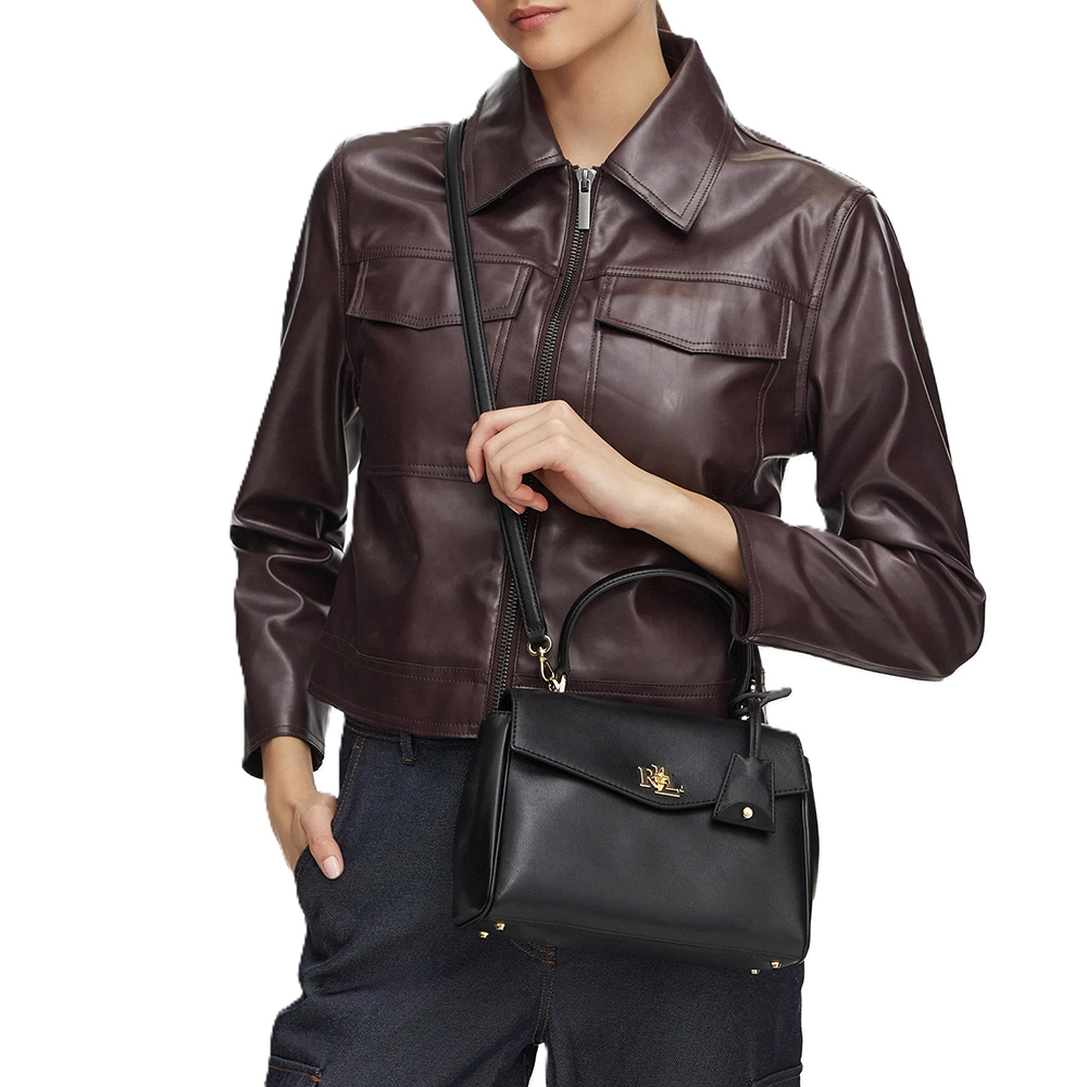RALPH LAUREN FARRH SM SFT-SATCHEL-SMALL 431P15611002 5