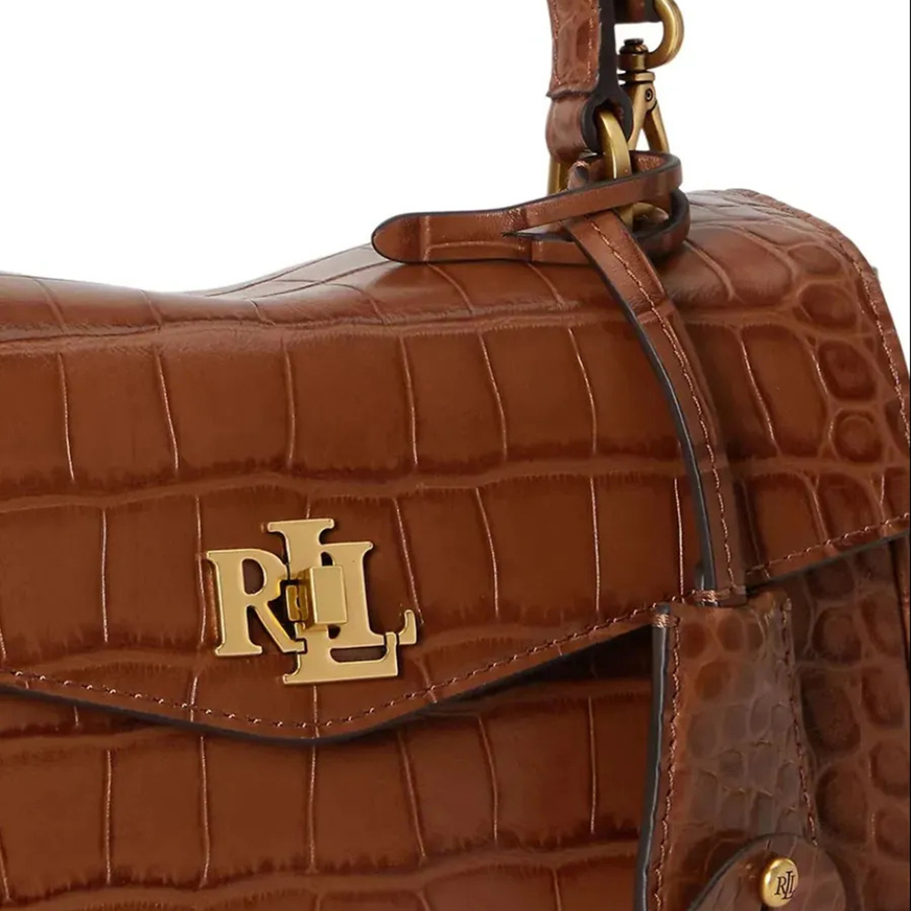 RALPH LAUREN FARRH SM SFT-SATCHEL-SMALL 431P15617003 3