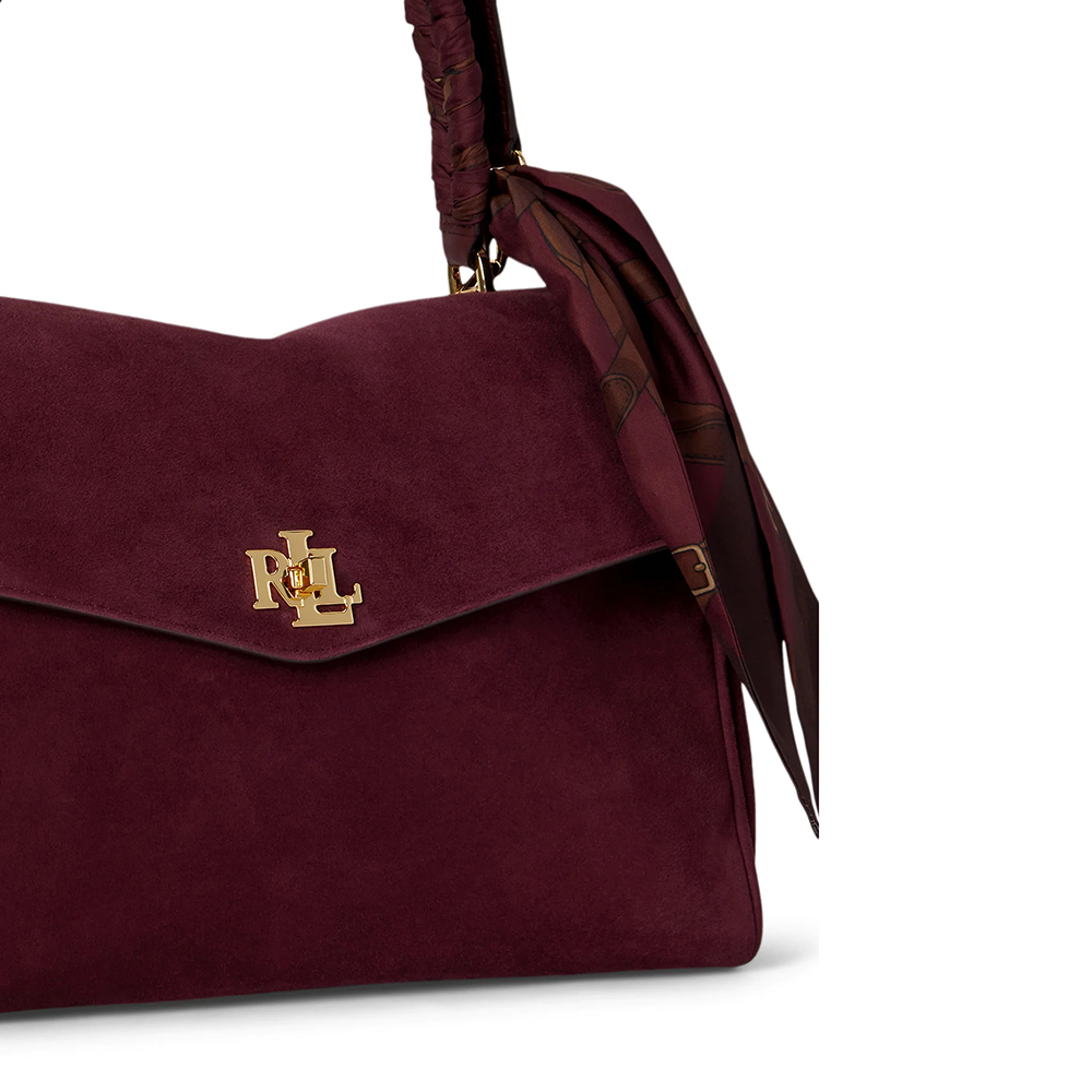 RALPH LAUREN FARRAH SOFT-SATCHEL-MEDIUM 431P18402002 3