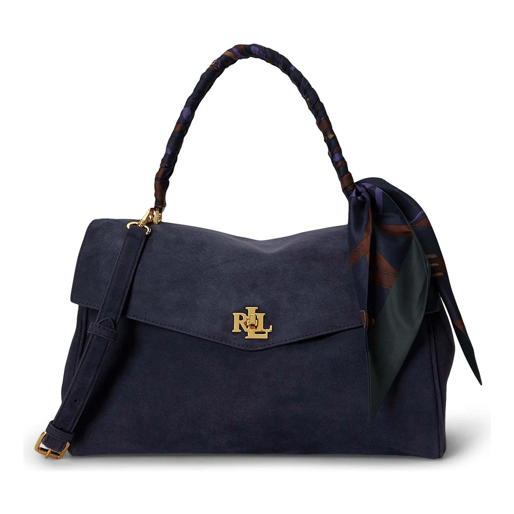 RALPH LAUREN FARRAH SOFT-SATCHEL-MEDIUM 431P18402003 1