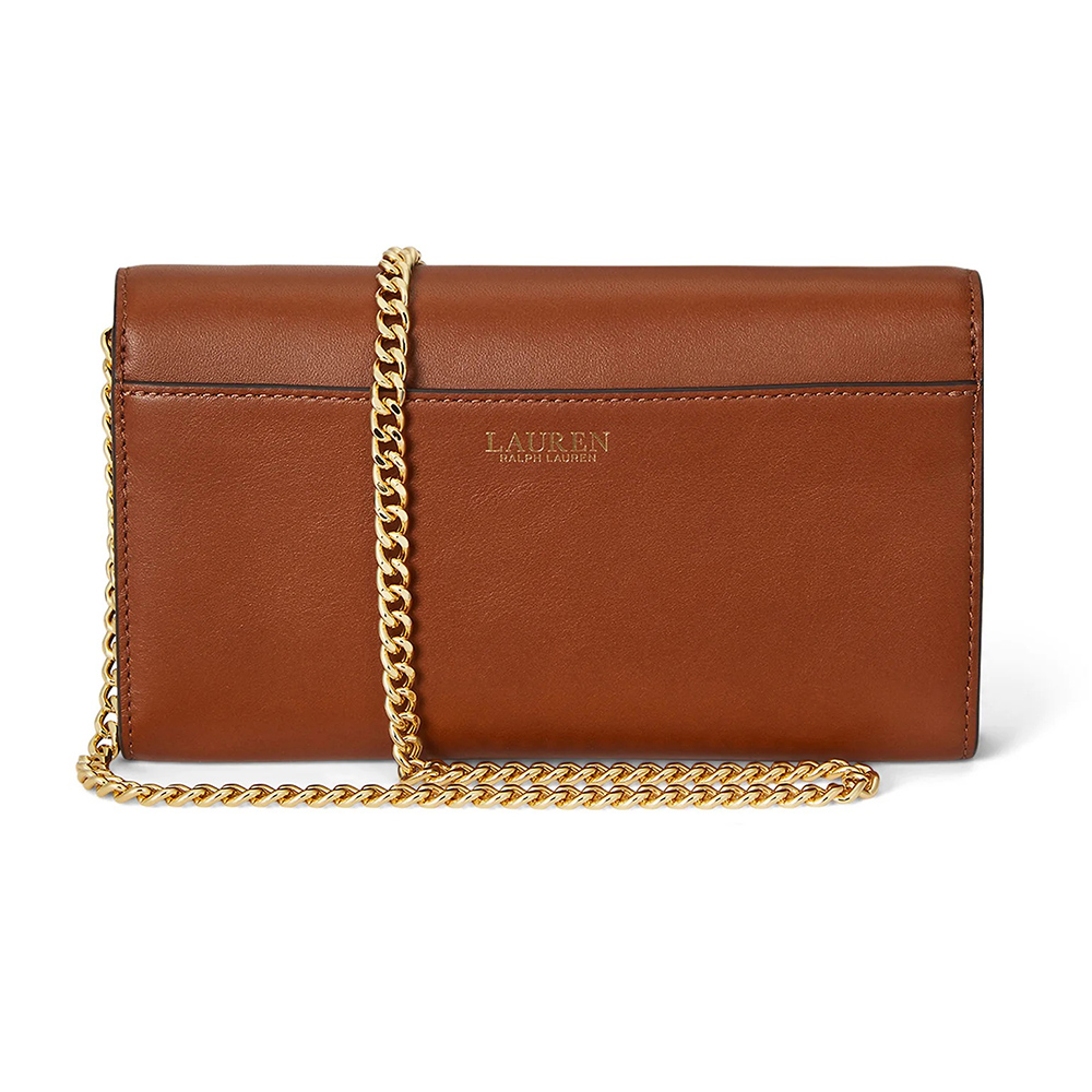 RALPH LAUREN NATURAL SMTH LEATHR-ADAIR II-WOC-LRG 432980206002 2