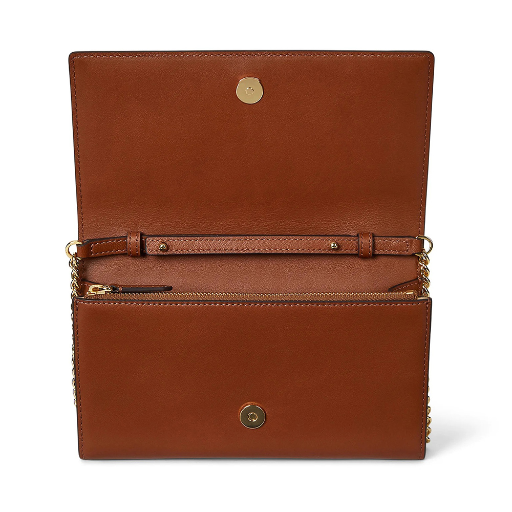 RALPH LAUREN NATURAL SMTH LEATHR-ADAIR II-WOC-LRG 432980206002 3