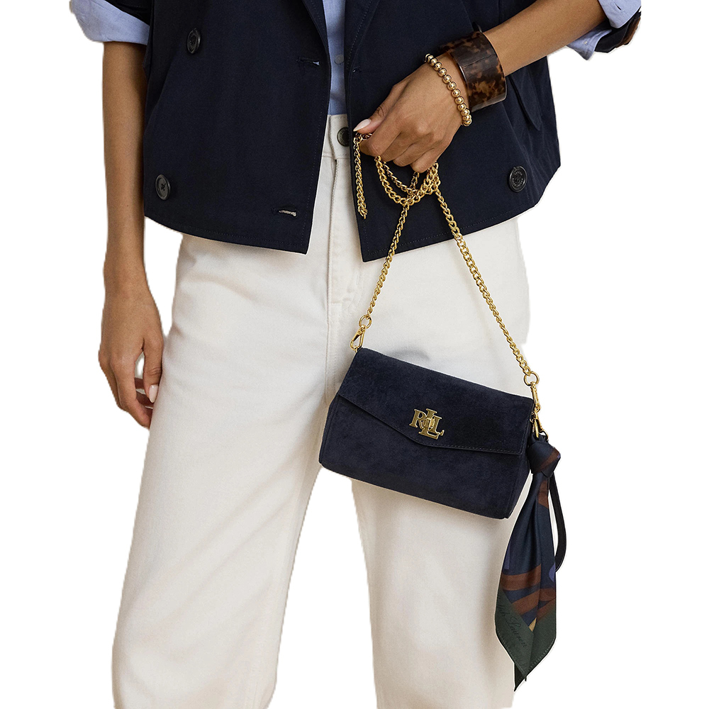 RALPH LAUREN TRN WRST CRS-WALLET ON A CHAIN-LARGE 432P18554003 5
