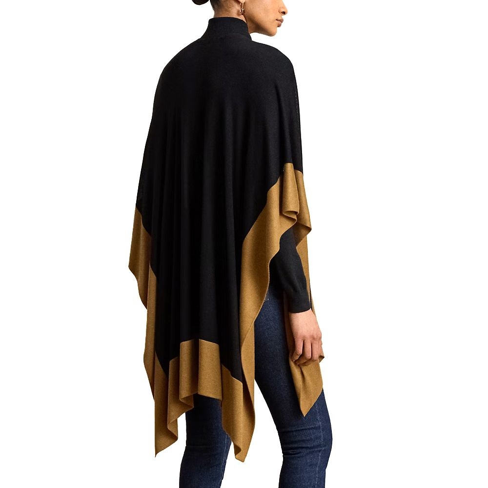 RALPH LAUREN TSU WT RN B-PONCHO 454P14387005 2