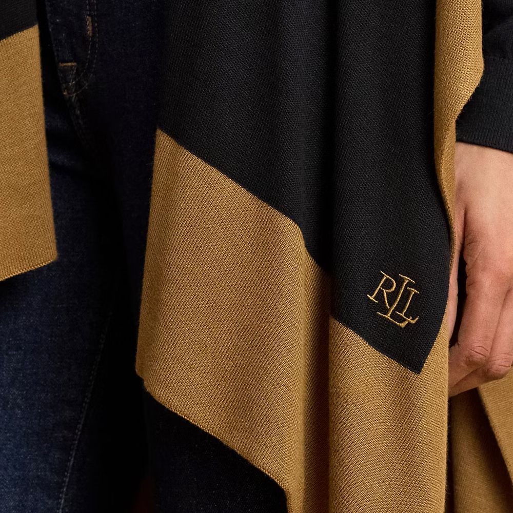 RALPH LAUREN TSU WT RN B-PONCHO 454P14387005 3
