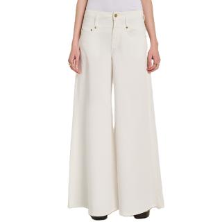 STAFF GALLERY Irene Super Flare Wmn Pant 98%Co 2%Ea Colpfgd 5-914.065.9.055