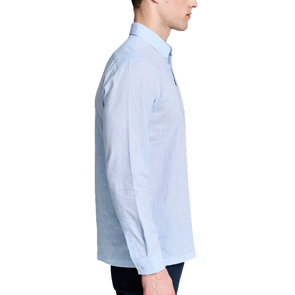 STAFF GALLERY Trevor Man  Longsleeve  70% Co 30%Linen 2