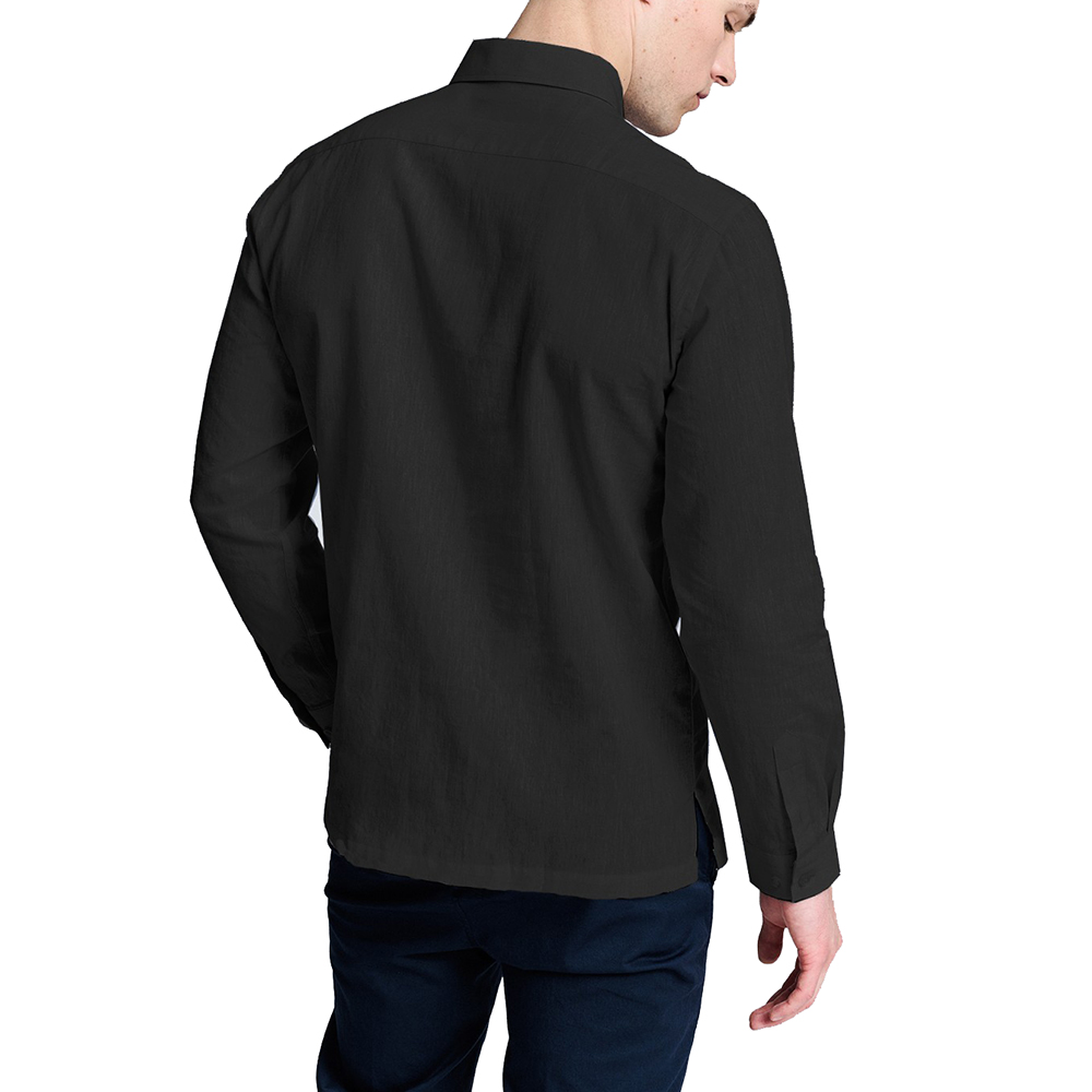 STAFF GALLERY Trevor Man  Longsleeve  70% Co 30%Linen 3