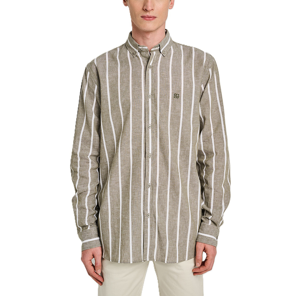 STAFF GALLERY Fleet 1 Man Shirt Longsleeve 70%Co 30%Lin 61-008.055 1