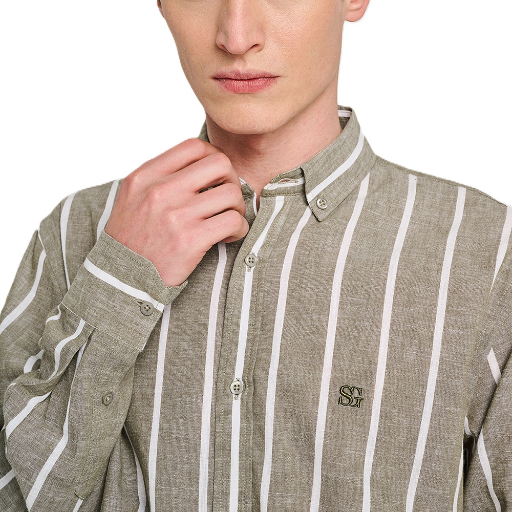 STAFF GALLERY Fleet 1 Man Shirt Longsleeve 70%Co 30%Lin 61-008.055 2