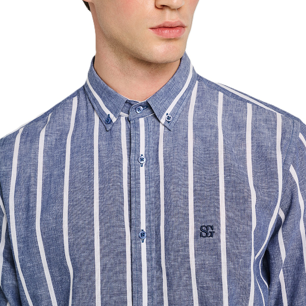 STAFF GALLERY Fleet 2 Man Shirt Longsleeve 70%Co 30%Lin 61-009.055 2
