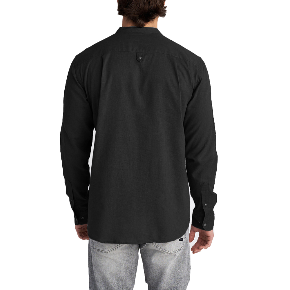 STAFF GALLERY Man Shirt Diver Long Sleeve 60%Linen 40%Cotton 61-010.053 3