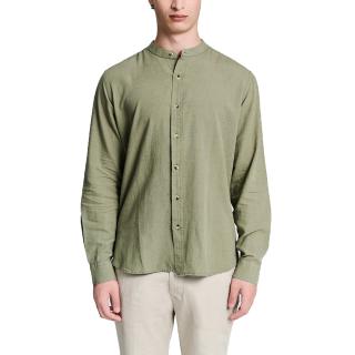 STAFF GALLERY Diver Man Longsleeve Shirt 70% Co 30%Lin