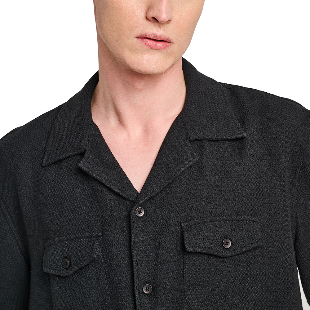 STAFF GALLERY Spike Man Shirt Short Sleeve 100%Co 61-203.055 2