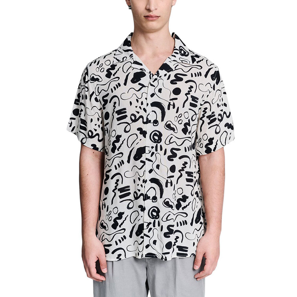 STAFF GALLERY Simon Man Shortsleeve Shirt 100%Vis 1
