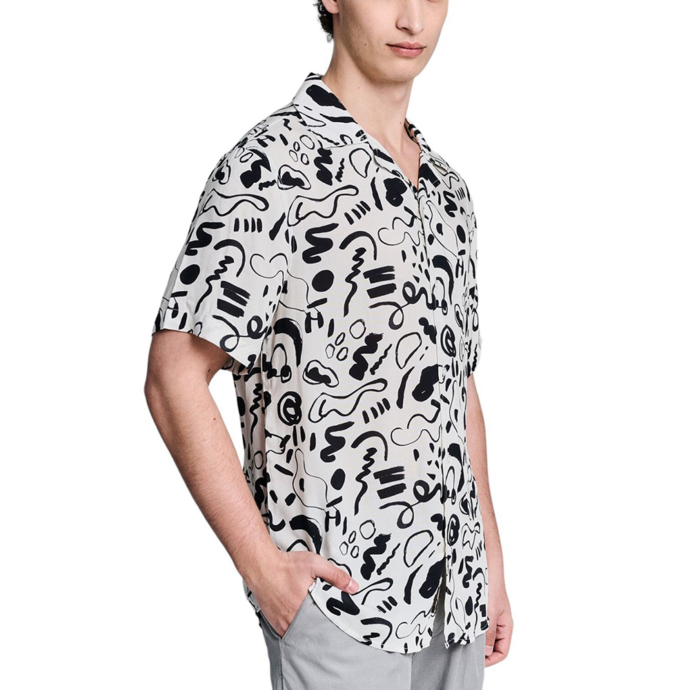 STAFF GALLERY Simon Man Shortsleeve Shirt 100%Vis 2